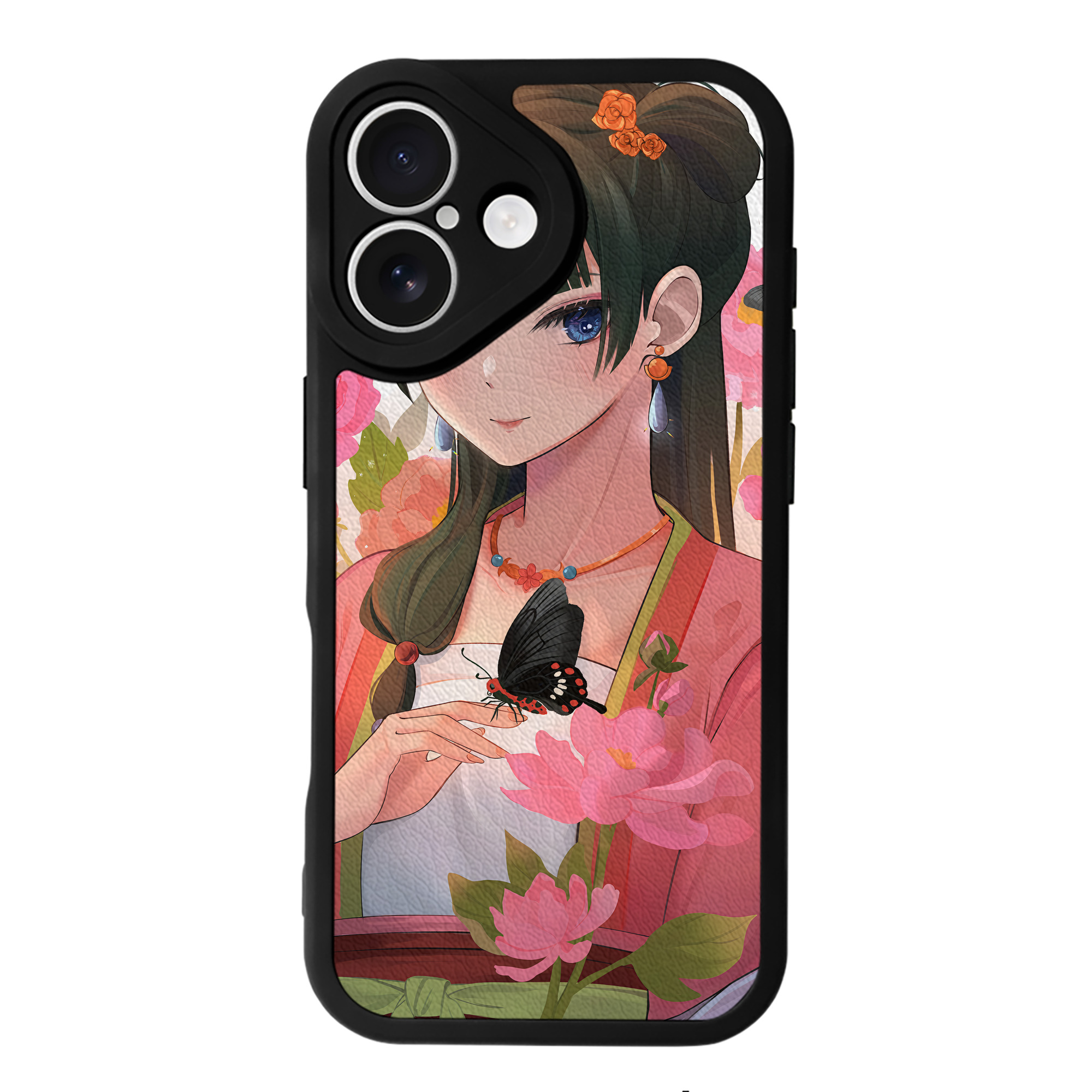 （画像用） 薬屋のひとりごと The Apothecary Diaries 【iPhone 16シリーズ対応】シリコンスマホケース（レザー調） 材質：シリコン